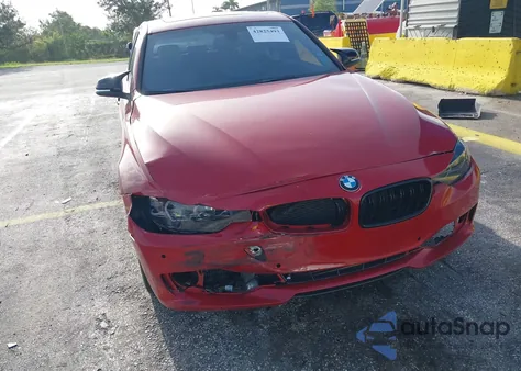 2015 BMW 335I из США, поврежденный, VIN WBA3A9G55FNT09469